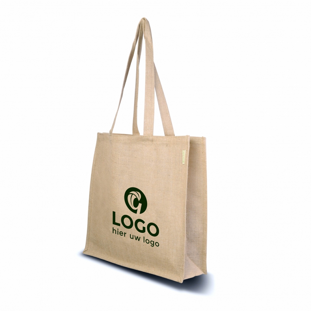 Jute Schultertasche